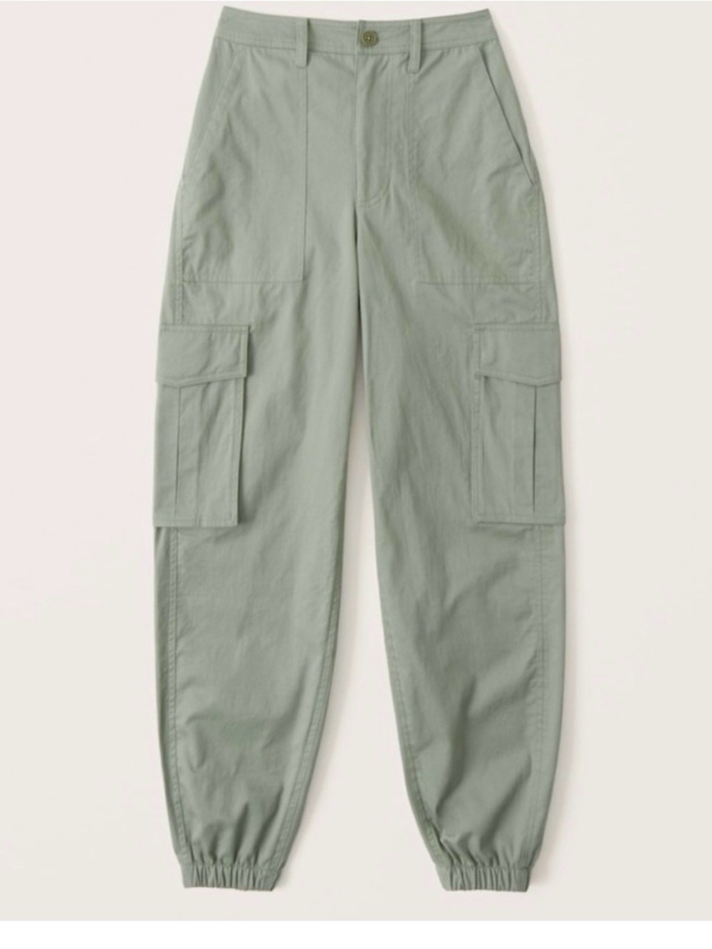 Abercrombie Cargo Jogger Pants in Green
